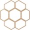 Ekena Millwork Florin Wood Fretwork Pierced Ceiling Medallion, Alder, 38"OD x 13 3/8"ID x 3/8"T CMWP38X38X0375FOAL - alternate 5